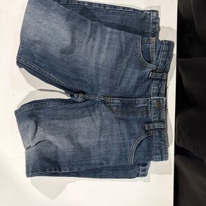 Levi's Denim with Vibrant Red Accents